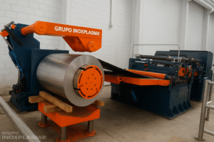 Calandragem de chapas inox com qualidade e precisão para atender as demandas da indústria.