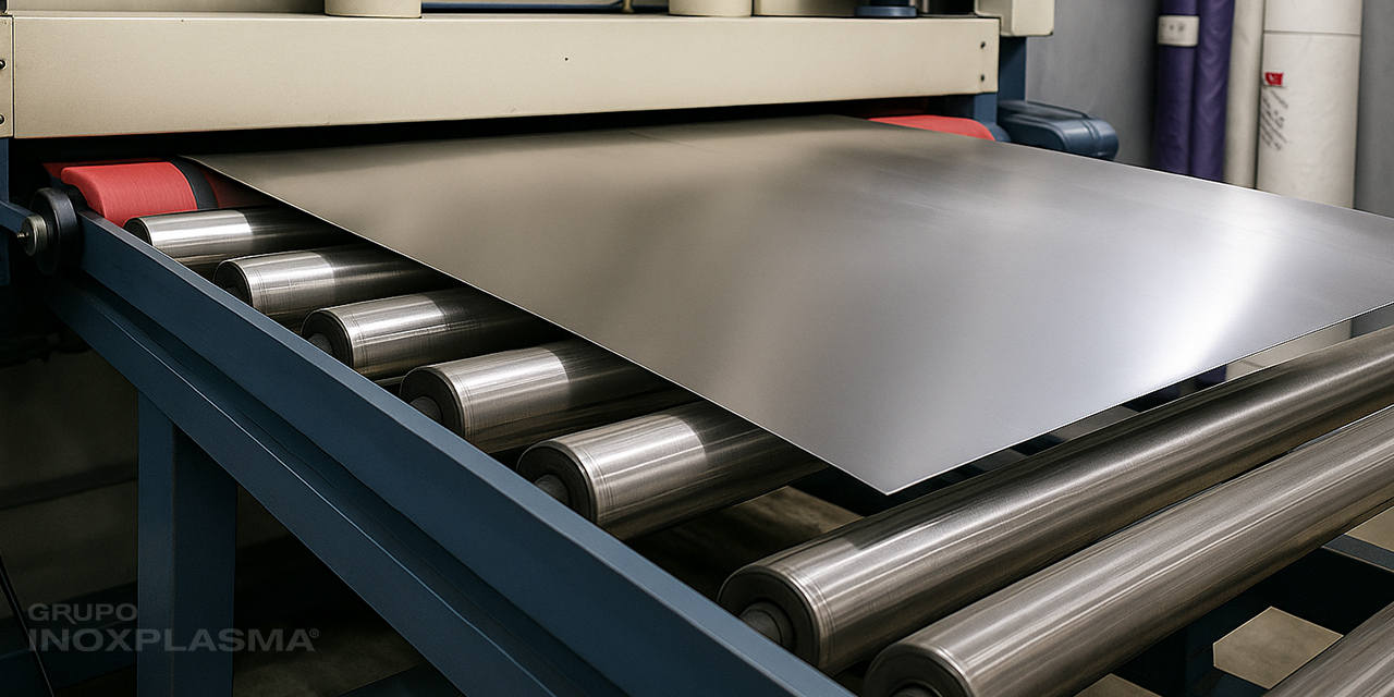 Manuseio seguro de aço inox